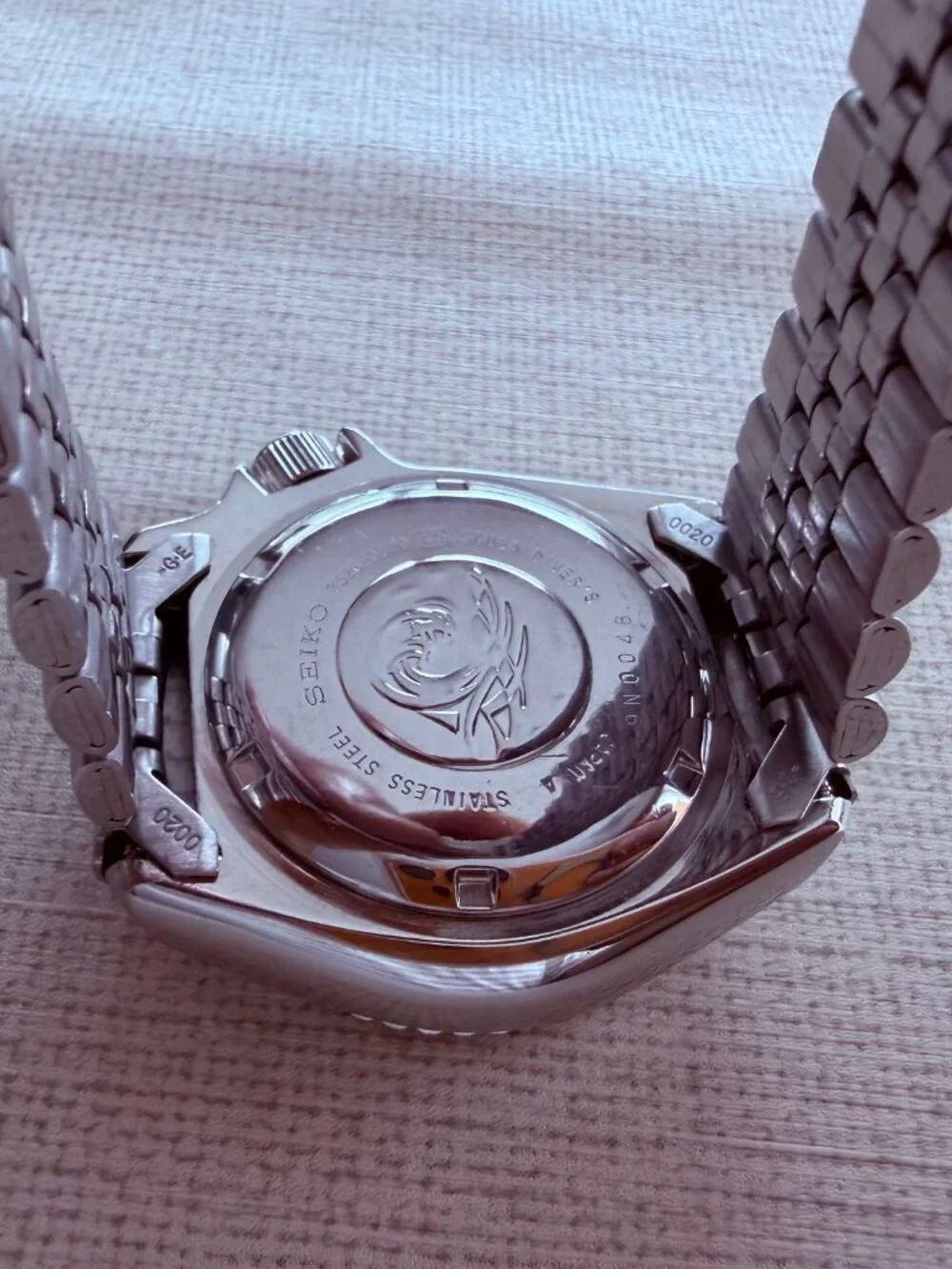 SEIKO DIVERS 7002-700J ORANGE PROFESSIONAL DIAL AUTOMATIC MENS WATCH - Picture 8 of 11